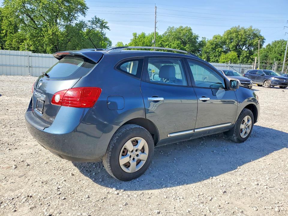2014 Nissan Rogue VIN JN8AS5MV5EW705547 COPART salvage auction — FRONT END, OH - CERT OF TITLE-SALVAGE, sold $325 on 2026-07-24 (photo 3)