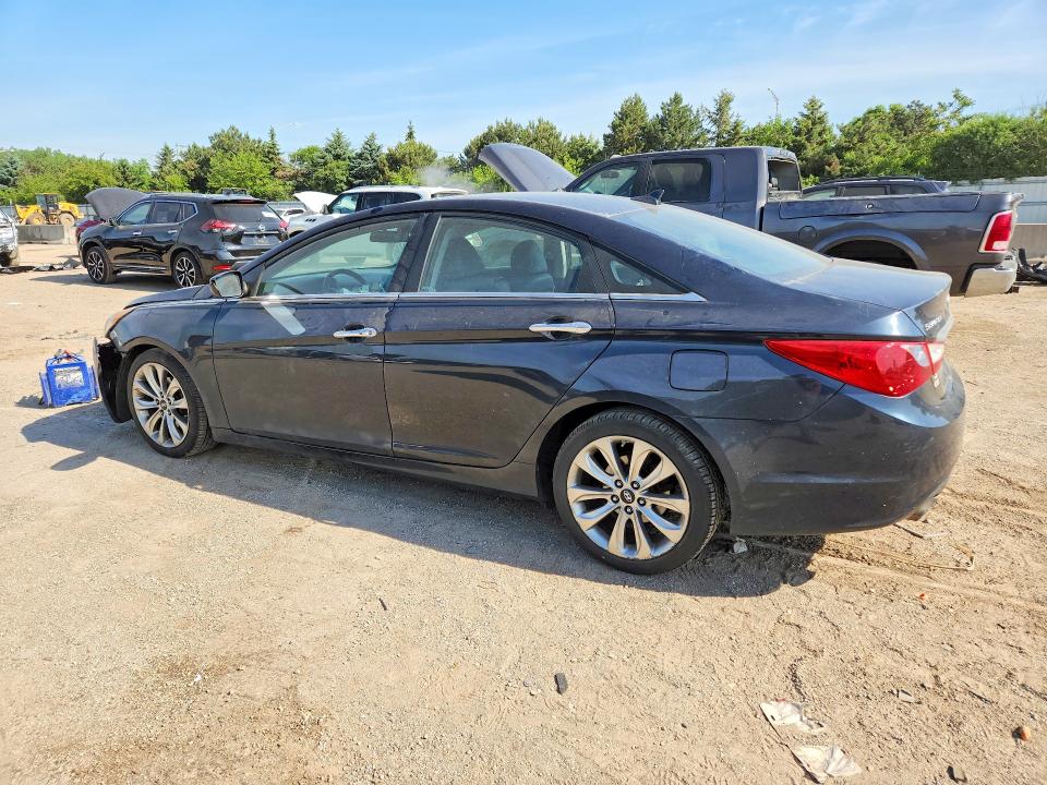 2011 Hyundai Sonata VIN 5NPEC4ACXBH054070 COPART salvage auction — FRONT END, IL - SALVAGE CERTIFICATE, sold $450 on 2026-07-28 (photo 2)