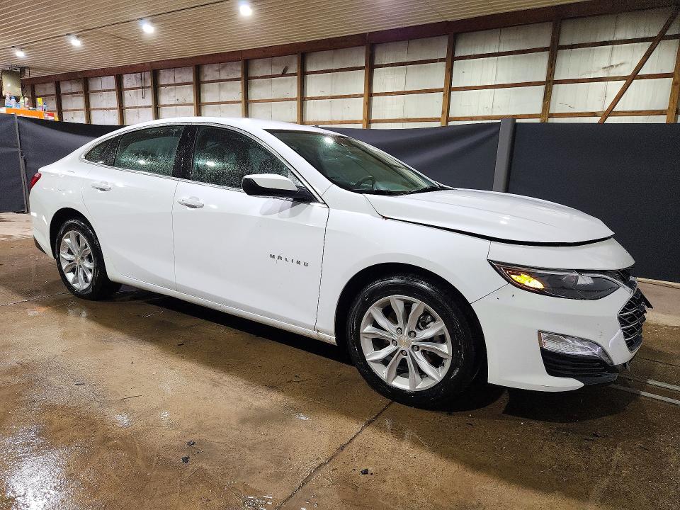 2025 Chevrolet Malibu limited VIN 1G1ZD5ST2SF132492 COPART salvage auction — FRONT END, OH - CERTIFICATE OF TITLE (P), sold $11,300 on 2026-08-03 (photo 4)