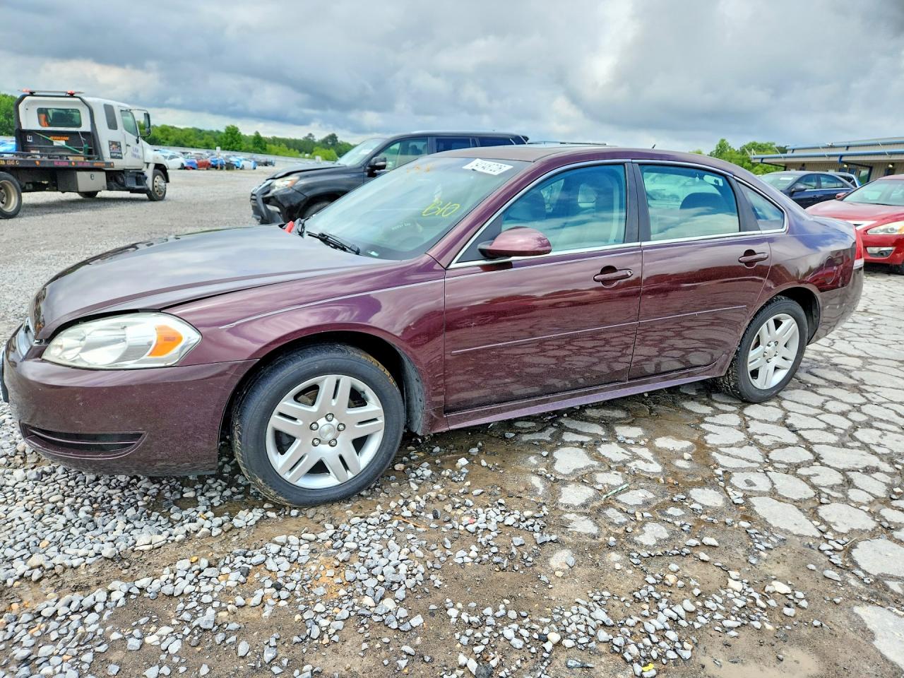 2012 Chevrolet Impala VIN 2G1WG5E37C1321587 COPART salvage auction — Front End, TN - SALVAGE CERTIFICATE, sold $400 on 2026-07-09 (photo 1)