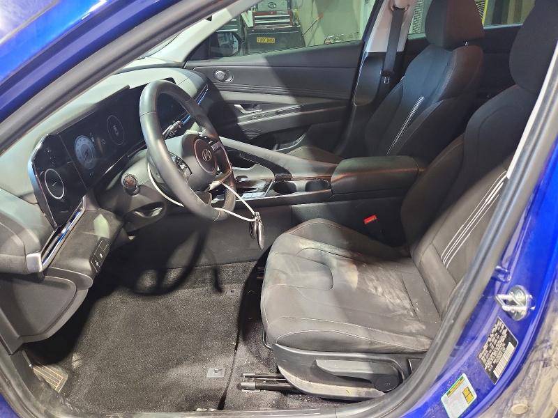 2024 Hyundai Elantra VIN KMHLS4DG6RU791352 COPART salvage auction — HAIL, Salvage Title, sold $70 on 2026-07-21 (photo 7)