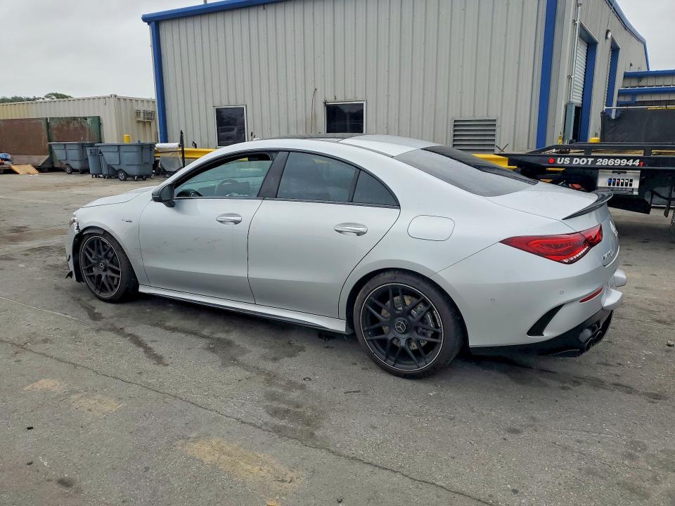 2022 Mercedes-benz Cla-klasse amg VIN W1K5J5DB9NN278309 COPART salvage auction — FRONT END, Il - Salvage Certificate, sold $12,700 on 2026-07-30 (photo 2)