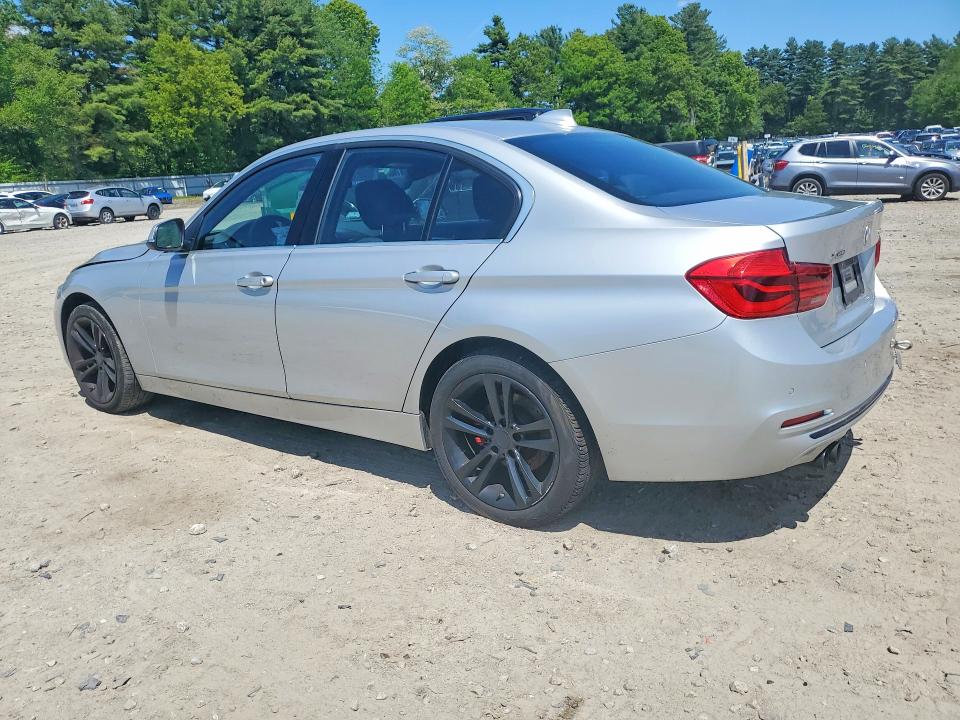 2018 BMW 3er VIN WBA8D9G5XJNU71510 COPART salvage auction — FRONT END, Ma - Cert Of Title-Salvage, sold $3,350 on 2026-08-13 (photo 2)