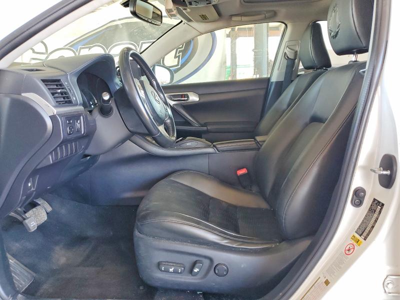 2013 Lexus Ct 200 VIN JTHKD5BH8D2157958 COPART salvage auction — VANDALISM, Ca - Salvage Certificate, sold $40 on 2026-07-21 (photo 7)