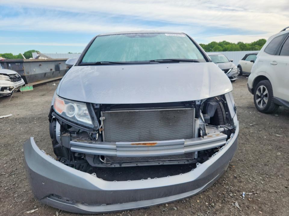 2016 Honda Odyssey VIN 5FNRL5H99GB124424 COPART salvage auction — FRONT END, Ma - Cert Of Title-Reconstrctd Coll, sold $4,250 on 2026-07-22 (photo 5)