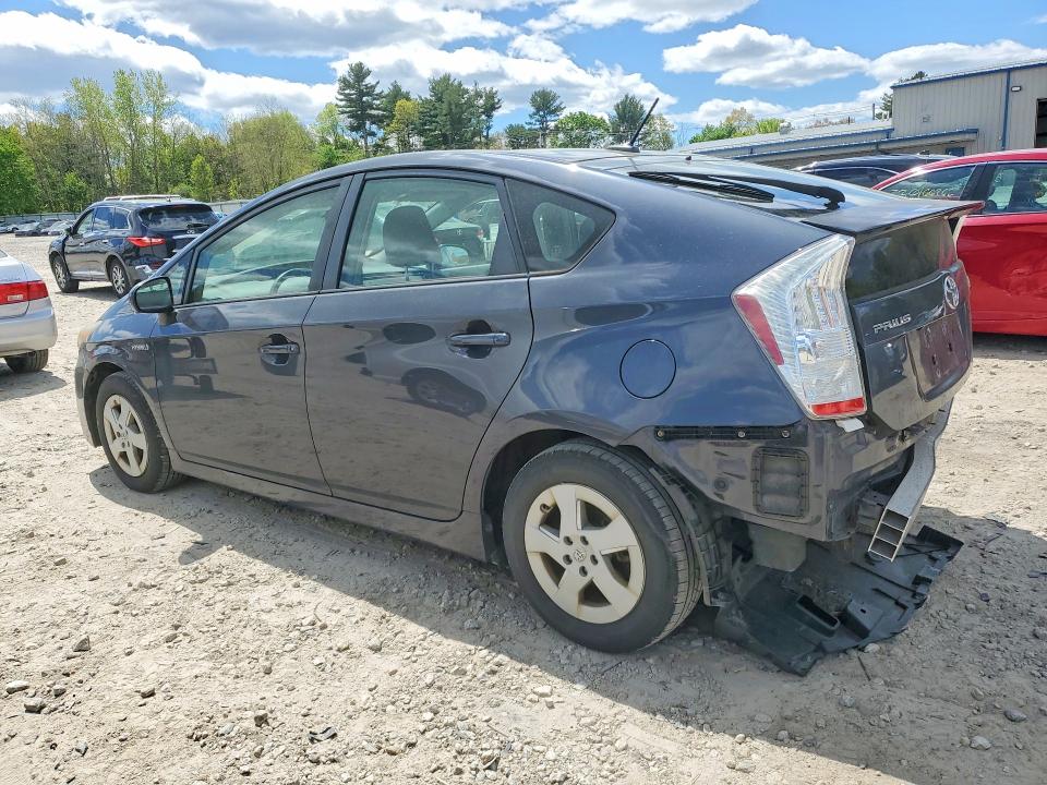 2011 Toyota Prius VIN JTDKN3DU3B5302283 COPART salvage auction — REAR END, Ma - Cert Of Title-Reconstrctd Coll, sold $1,000 on 2026-07-09 (photo 2)