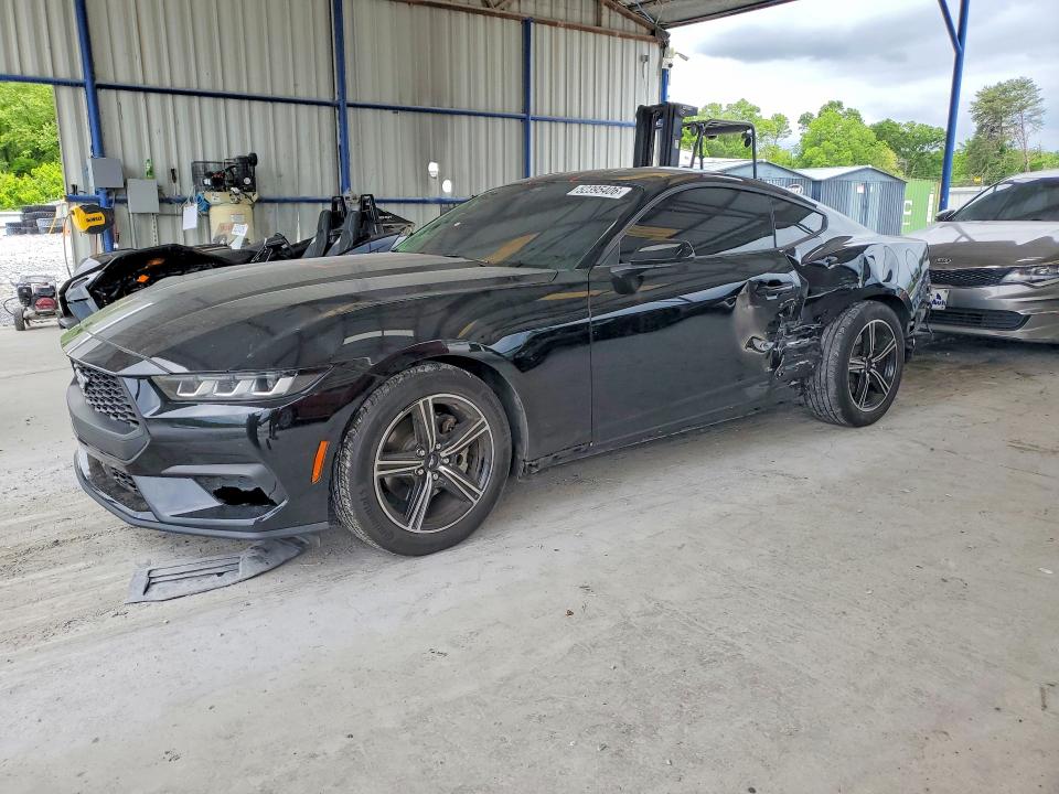 2024 Ford Mustang VIN 1FA6P8TH9R5121105 COPART salvage auction — REAR END, Ga - Cert Of Title-Salvage, sold $10,800 on 2026-07-30 (photo 1)