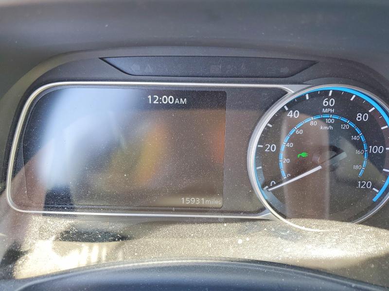 2025 Nissan Leaf VIN 1N4AZ1BV2SC550655 COPART salvage auction — FRONT END, Ca - Salvage Certificate, sold $825 on 2026-07-08 (photo 9)