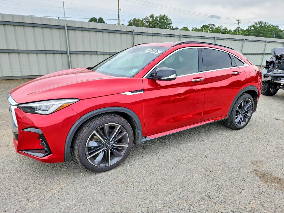 2023 Infiniti VIN 3PCAJ5LR8PF108726 COPART salvage auction — SIDE, La - Cert Of Title-Salvage, sold $10,000 on 2026-07-09 (photo 1)