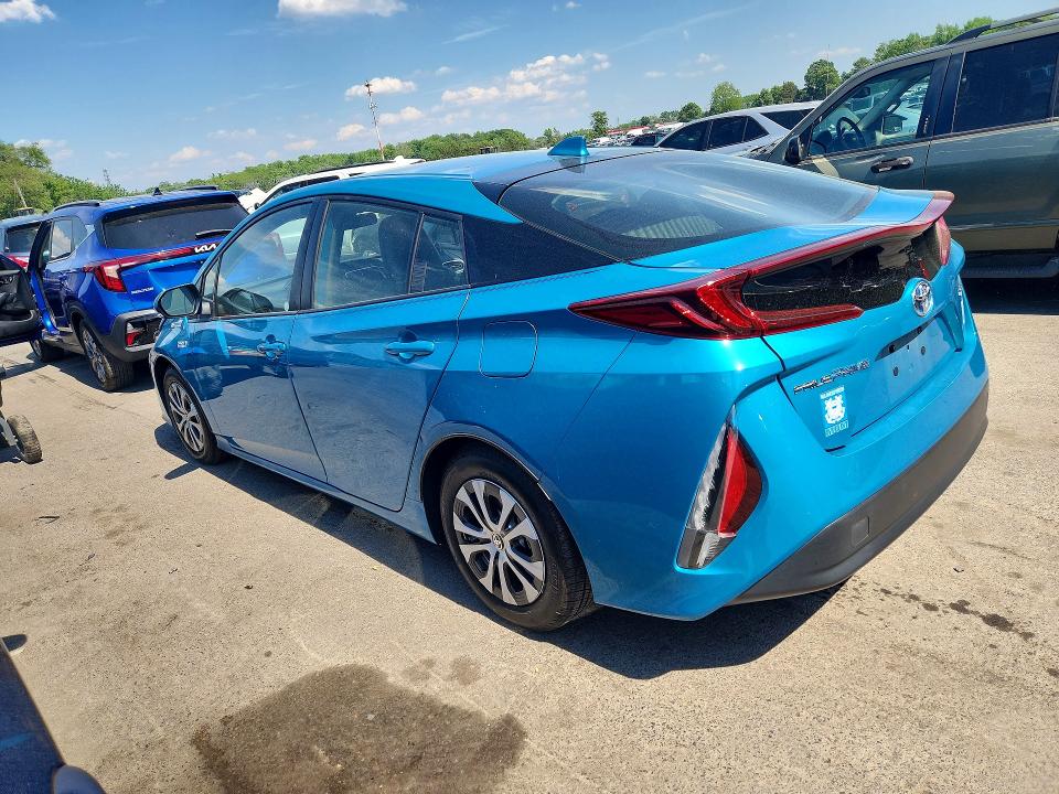 2022 Toyota Prius VIN JTDKAMFP8N3227251 COPART salvage auction — FRONT END, NJ - CERT OF TITLE-SALVAGE, sold $8,800 on 2026-07-28 (photo 2)