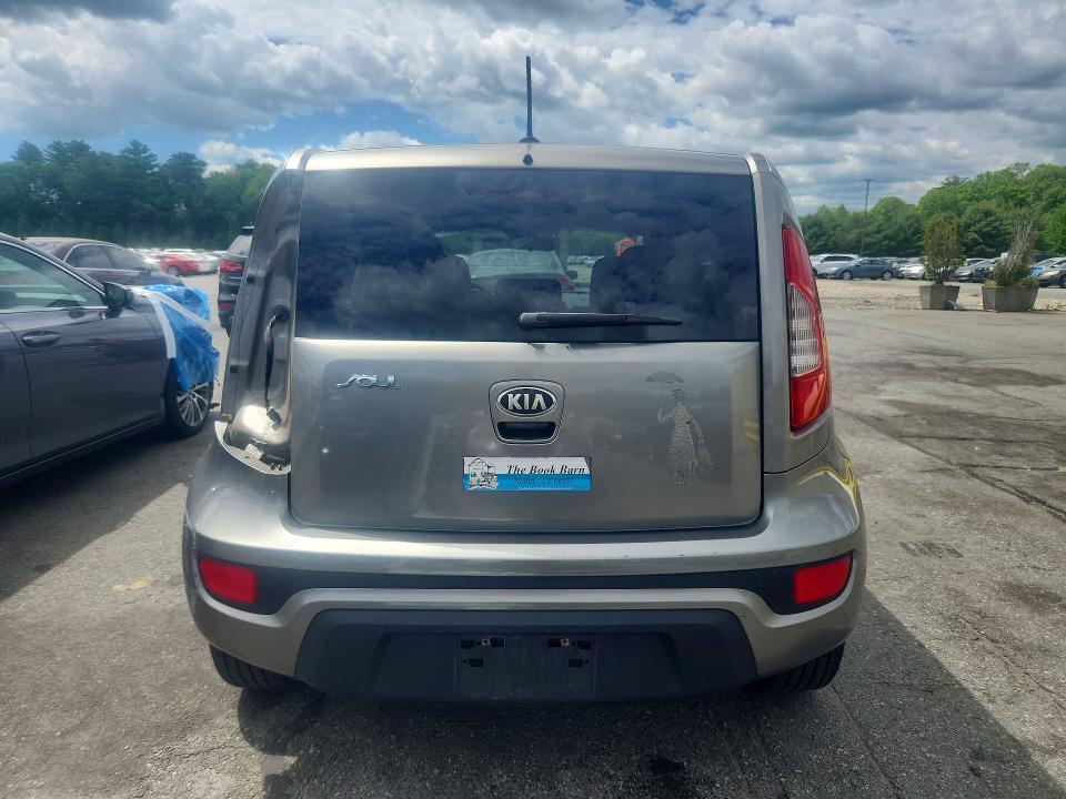 2013 Kia Soul VIN KNDJT2A67D7523832 COPART salvage auction — VANDALISM, Ri - Salvage Certificate Of Title, sold $450 on 2026-07-14 (photo 6)