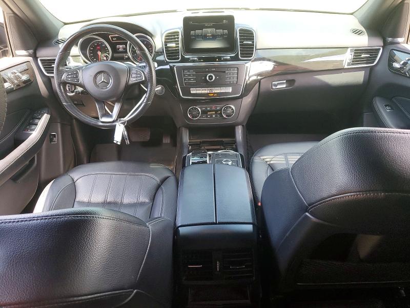 2018 Mercedes-benz Gle class VIN 4JGDA5HB1JB073641 COPART salvage auction — REAR END, Ca - Salvage Certificate, sold $9,100 on 2026-07-09 (photo 8)