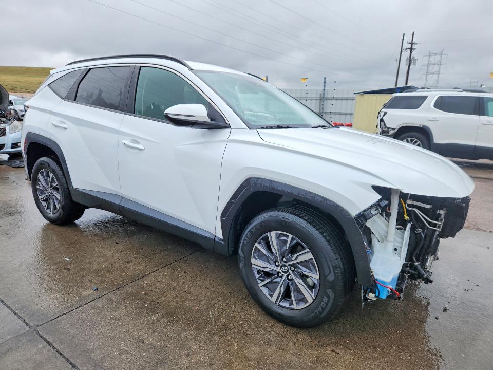 2022 Hyundai Tucson VIN KM8JBCA18NU048042 COPART salvage auction — FRONT END, Co - Public - Salvage Title, sold $6,400 on 2026-07-13 (photo 4)