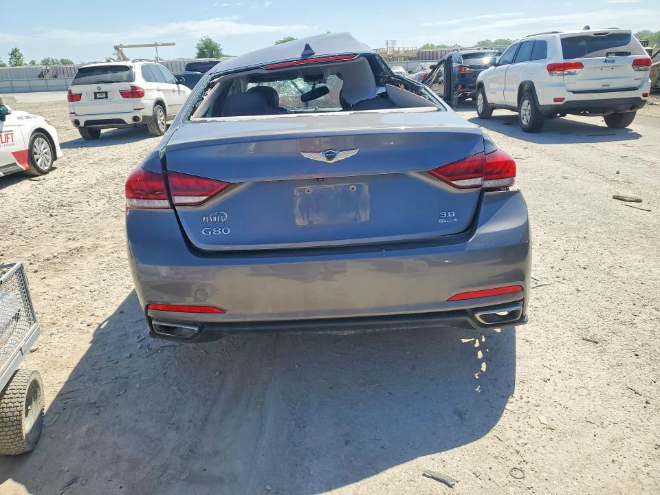 2017 Genesis VIN KMHGN4JE2HU171804 COPART salvage auction — SIDE, Mo - Salvage Certificate Of Title, sold $1,250 on 2026-07-09 (photo 6)