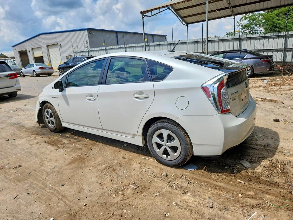 2013 Toyota Prius VIN JTDKN3DU5D5630923 COPART salvage auction — FRONT END, Ga - Cert Of Title-Salvage, sold $3,450 on 2026-07-24 (photo 2)