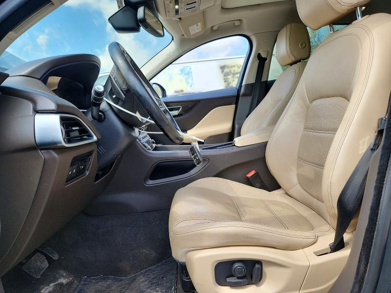 2018 Jaguar F-pace VIN SADCK2FX8JA289264 COPART salvage auction — SIDE, NC - CERTIFICATE OF TITLE, sold $3,550 on 2026-07-13 (photo 7)