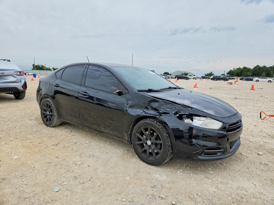 2013 Dodge Dart VIN 1C3CDFBA1DD185270 COPART salvage auction — FRONT END, Tx - Salvage Vehicle Title, sold $650 on 2026-07-02 (photo 4)