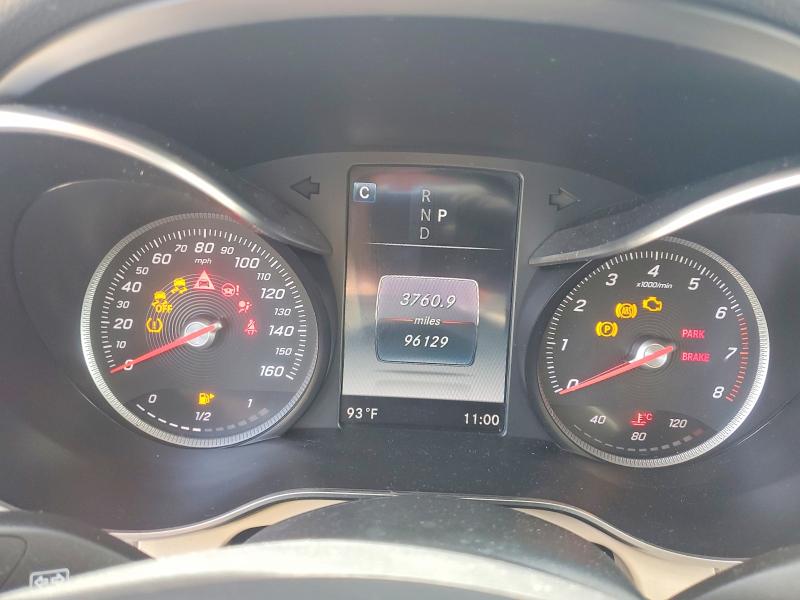 2017 Mercedes-benz Glc VIN WDC0G4KB8HF258576 COPART salvage auction — FRONT END, TN - SALVAGE CERTIFICATE, sold $3,500 on 2026-07-28 (photo 9)