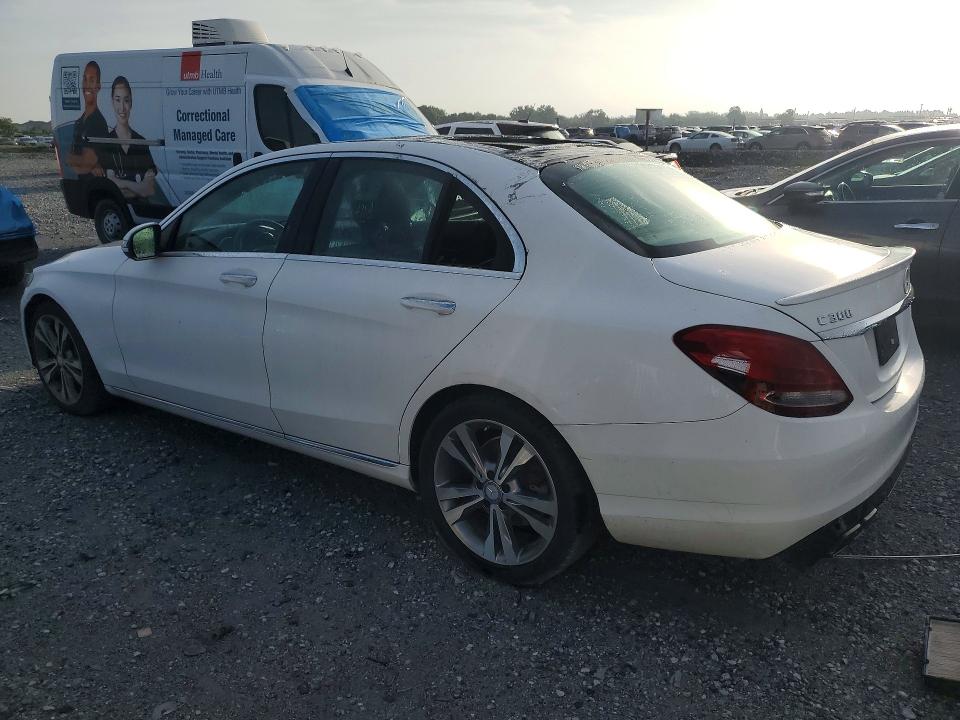 2017 Mercedes-benz C-klasse VIN WDDWF4JB1HR254992 COPART salvage auction — MECHANICAL, Fl - Dealer Only Clean Title (P), sold $4,450 on 2026-07-31 (photo 2)