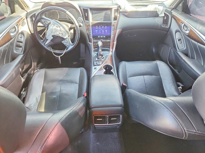 2016 Infiniti Q50 VIN JN1EV7AP3GM300505 COPART salvage auction — FRONT END, UT - SALVAGE CERTIFICATE, sold $725 on 2026-07-24 (photo 8)