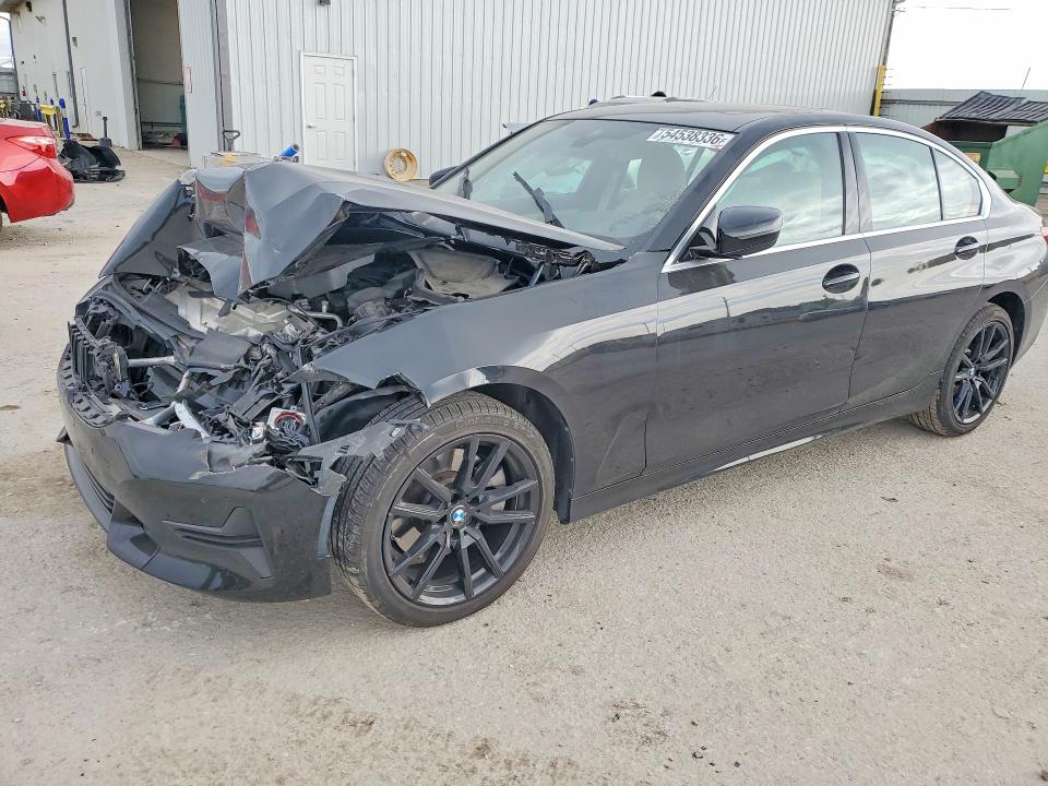 2020 BMW 3er VIN 3MW5R7J03L8B42174 COPART salvage auction — FRONT END, Ia - Cert Of Title-Salvage Title, sold $5,200 on 2026-07-31 (photo 1)