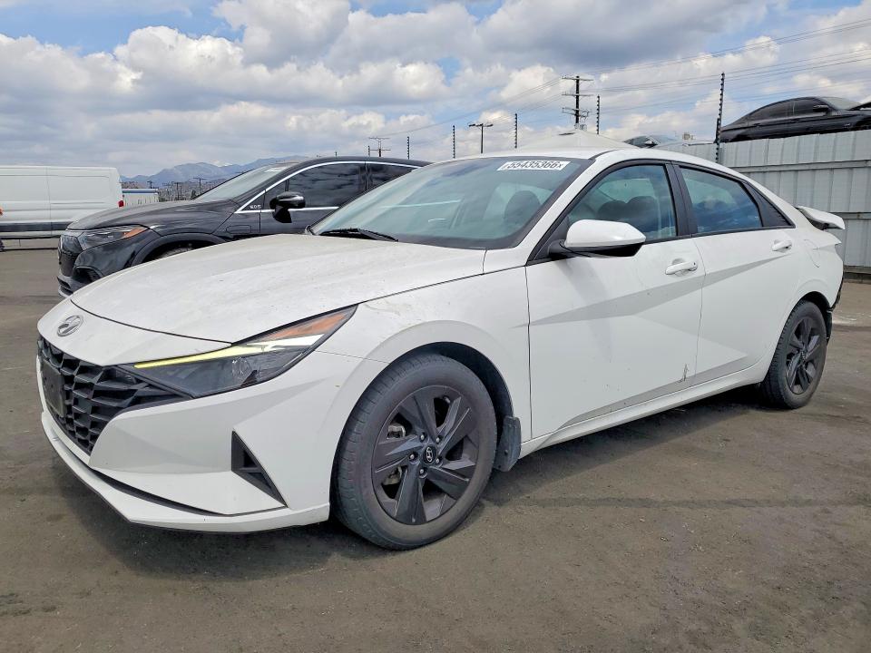 2023 Hyundai Elantra VIN KMHLM4AJ8PU060039 COPART salvage auction — REAR END, CA - SALVAGE CERTIFICATE, sold $4,050 on 2026-07-29 (photo 1)