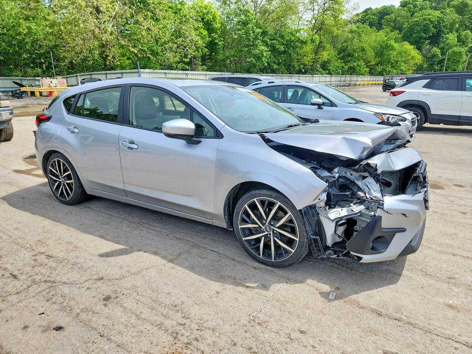 2024 Subaru Impreza VIN JF1GUAFC5R8271702 COPART salvage auction — FRONT END, Pa - Certificate Of Salvage, sold $5,800 on 2026-07-02 (photo 4)