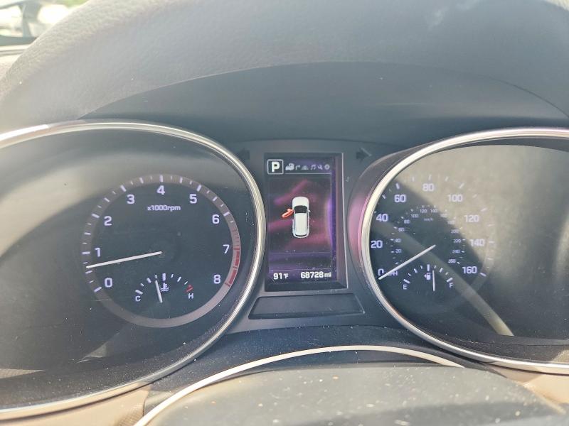 2018 Hyundai Santa fe VIN KM8SR4HF6JU282942 COPART salvage auction — REAR END, FL - CERT OF TITLE SLVG REBUILDABLE, sold $4,550 on 2026-07-15 (photo 9)