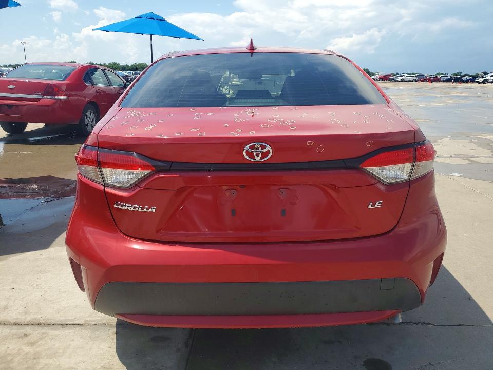 2021 Toyota VIN JTDEPMAEXMJ136414 COPART salvage auction — HAIL, Tx - Certificate Of Title, sold $9,900 on 2026-07-30 (photo 6)
