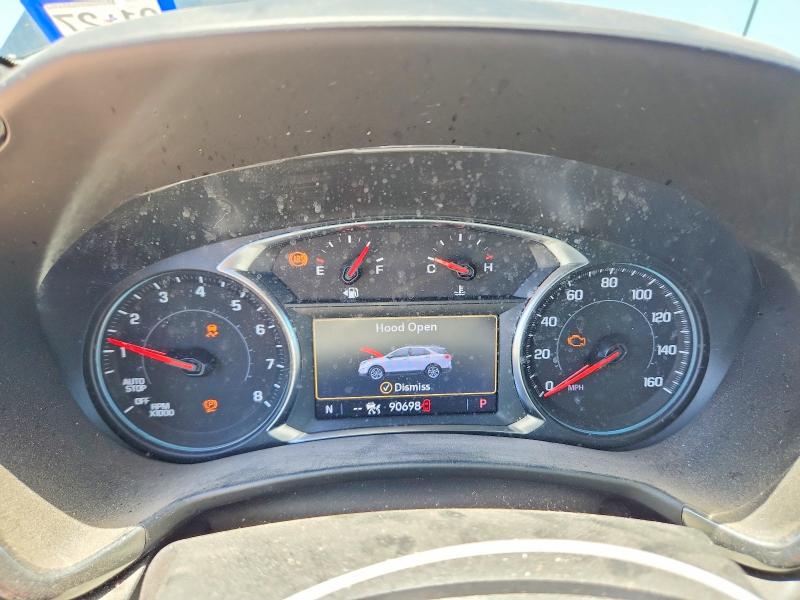 2023 Chevrolet Equinox VIN 3GNAXMEG4PL164322 COPART salvage auction — FRONT END, Tx - Salvage Vehicle Title, sold $6,200 on 2026-07-02 (photo 9)