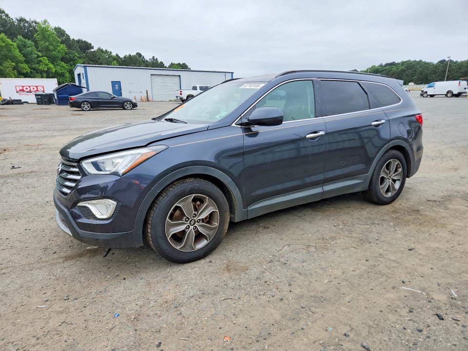 2014 Hyundai Santa fe VIN KM8SM4HF5EU069033 COPART salvage auction — NORMAL WEAR, La - Certificate Of Title, sold $375 on 2026-07-30 (photo 1)