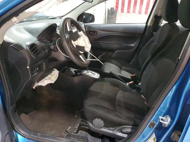 2022 Mitsubishi Mirage VIN ML32AUHJ8NH005095 COPART salvage auction — FRONT END, NY - MV-907A SALVAGE CERTIFICATE, sold $450 on 2026-07-27 (photo 7)