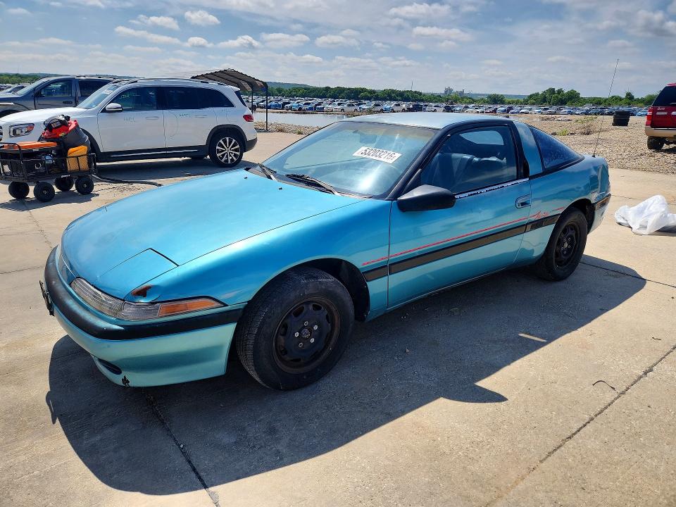 1991 Plymouth Laser VIN 4P3CS34T0ME146886 — COPART salvage auction photo