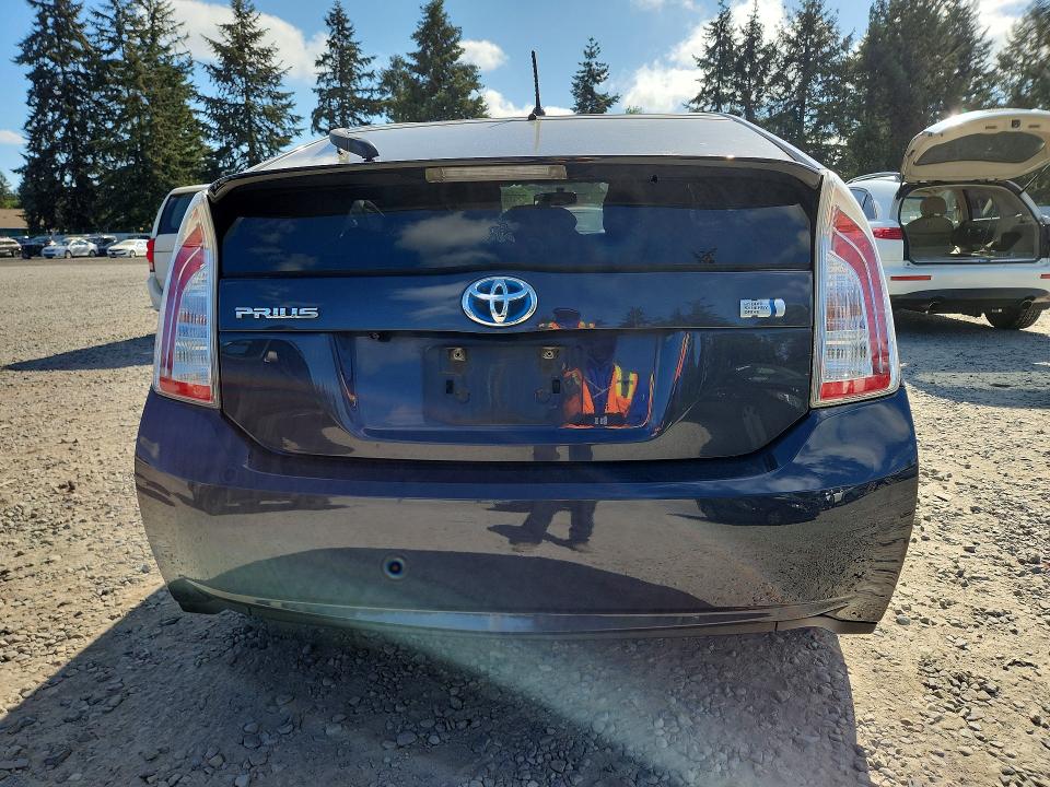 2015 Toyota Prius VIN JTDKN3DUXF1918835 COPART salvage auction — FRONT END, Wa - Vehicle Cert Of Ownership-Titl, sold $625 on 2026-07-31 (photo 6)
