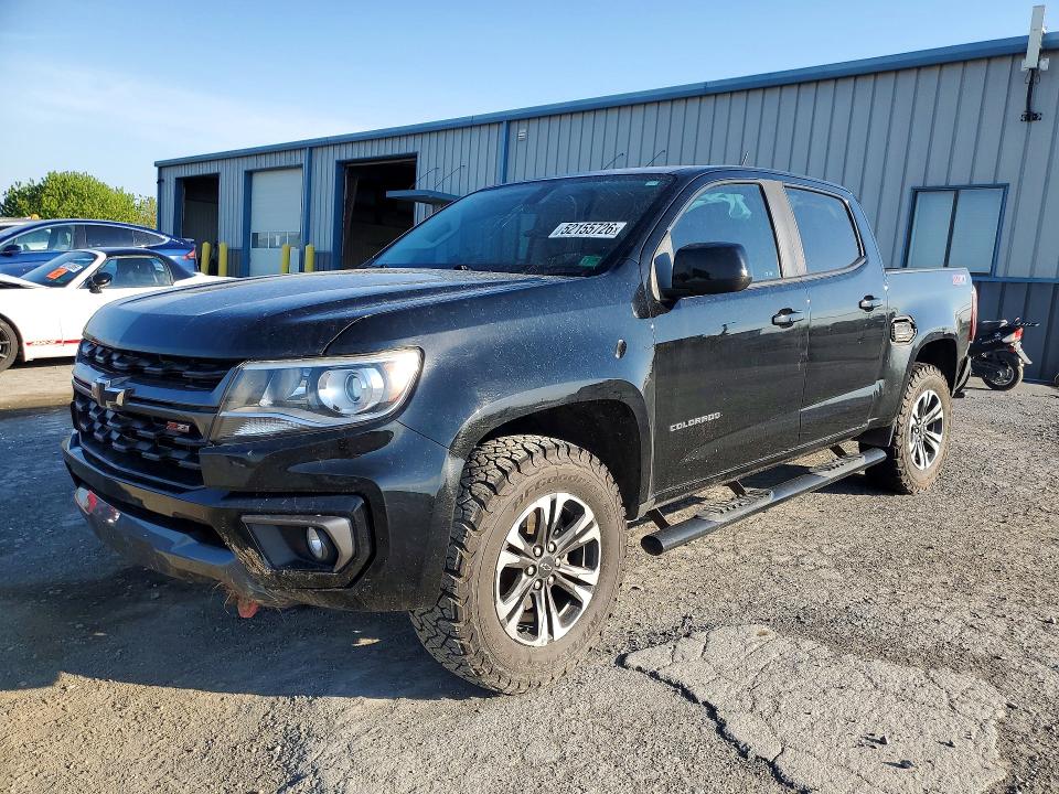 2021 Chevrolet Colorado VIN 1GCGTDENXM1233031 — COPART salvage auction photo