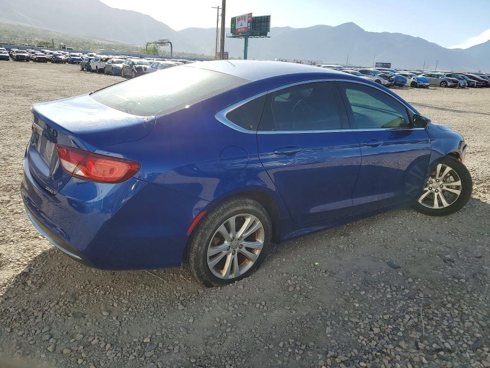 2015 Chrysler 200 VIN 1C3CCCAB0FN663736 COPART salvage auction — FRONT END, Oh - Cert Of Title-Salvage, sold $450 on 2026-07-20 (photo 3)