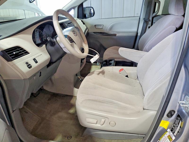 2013 Toyota Sienna VIN 5TDKK3DC5DS333239 COPART salvage auction — MINOR DENT/SCRATCHES, Wv - Certificate Of Title (P), sold $2,850 on 2026-07-30 (photo 7)