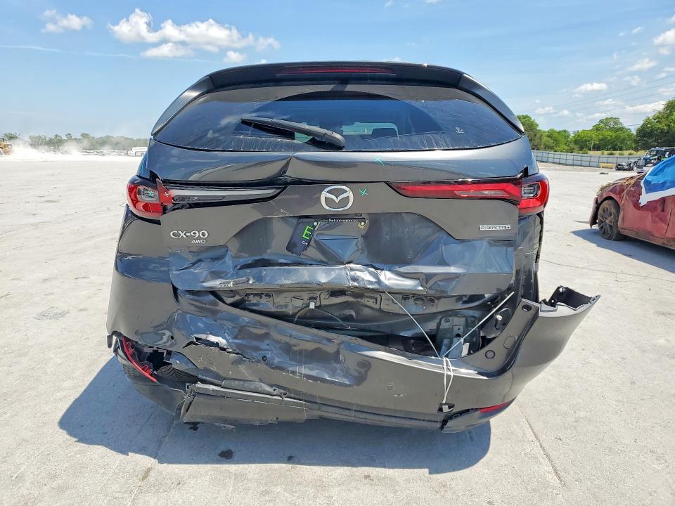 2025 Mazda Cx-90 VIN JM3KKBHD4S1194493 COPART salvage auction — REAR END, TN - SALVAGE CERTIFICATE, sold $13,000 on 2026-07-27 (photo 6)