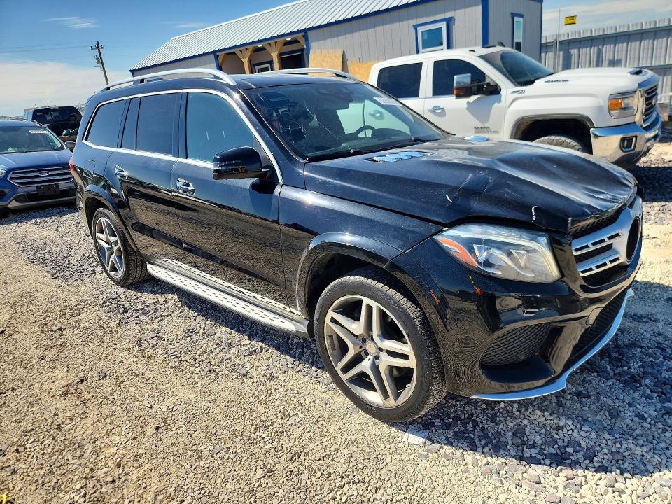 2017 Mercedes-benz Gls-class VIN 4JGDF7DE5HA832613 COPART salvage auction — FRONT END, Va - Certificate Of Title (P), sold $12,100 on 2026-07-27 (photo 4)