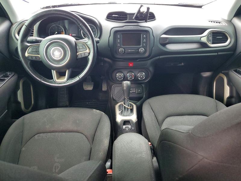2017 Jeep Renegade VIN ZACCJABBXHPG43931 COPART salvage auction — FRONT END, Fl - Cert Of Title Slvg Rebuildable, sold $950 on 2026-07-31 (photo 8)