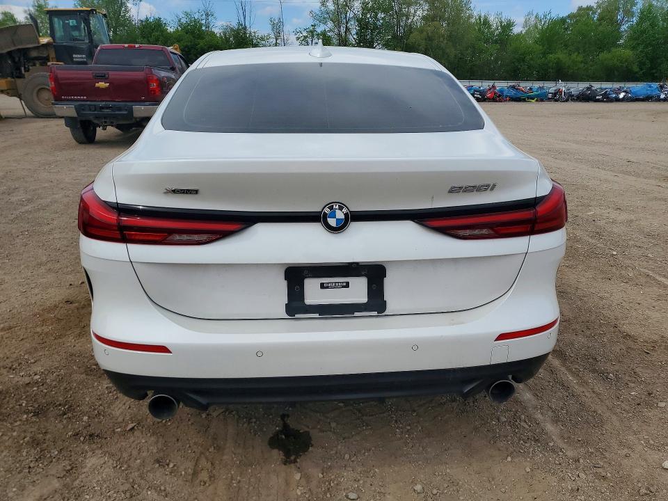 2021 BMW 2er VIN WBA73AK00M7G59346 COPART salvage auction — WATER/FLOOD, Mi - Cert Of Title-Flood Vehicle, sold $2,400 on 2026-07-29 (photo 6)