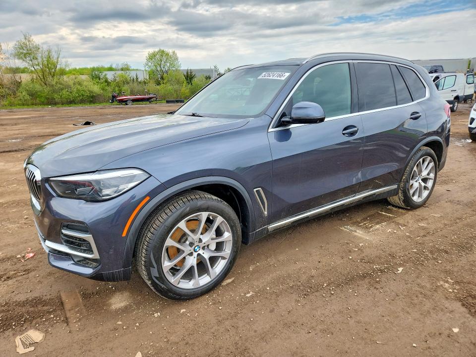 2022 BMW VIN 5UXCR6C06N9K67825 COPART salvage auction — HAIL, Oh - Cert Of Title-Salvage, sold $16,100 on 2026-07-13 (photo 1)