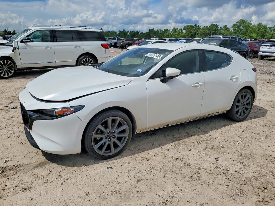 2020 Mazda 3 VIN JM1BPBMM7L1161098 COPART salvage auction — FRONT END, Tx - Salvage Vehicle Title, sold $4,100 on 2026-07-28 (photo 1)