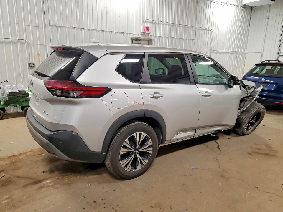2022 Nissan Rogue VIN 5N1BT3BB7NC694915 COPART salvage auction — FRONT END, Mn - Cert Of Title-Salvage, sold $4,900 on 2026-07-02 (photo 3)
