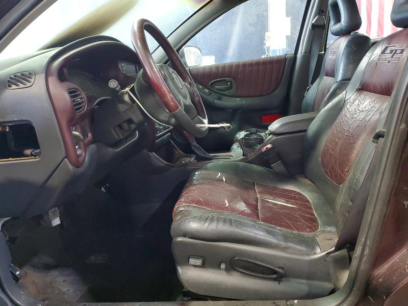 2002 Pontiac Grand prix VIN 1G2WP52K92F170511 COPART salvage auction — Burn Engine, MI - CERTIFICATE OF TITLE, sold $325 on 2026-07-24 (photo 7)