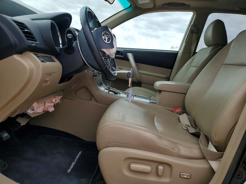 2011 Toyota Highlander VIN 5TDZK3EH4BS030099 COPART salvage auction — FRONT END, Tx - Salvage Vehicle Title, sold $975 on 2026-07-22 (photo 7)