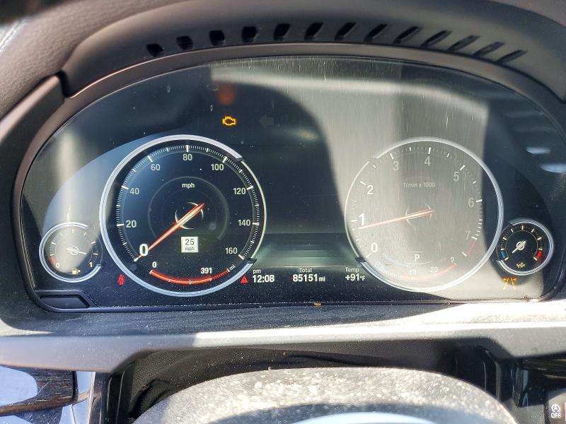 2018 BMW X6 VIN 5UXKU2C56J0X51667 COPART salvage auction — FRONT END, Va - Cert Of Title - Salvage, sold $9,000 on 2026-07-08 (photo 9)