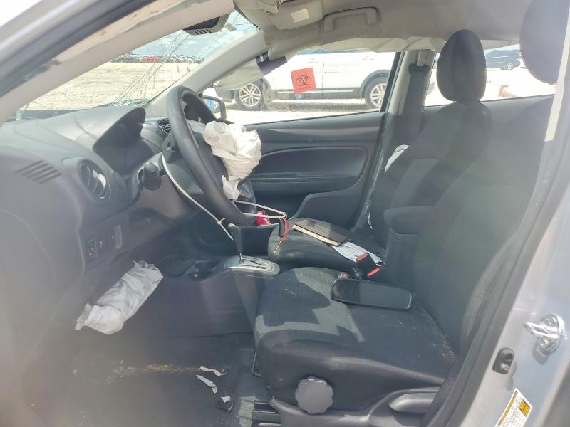 2024 Mitsubishi VIN ML32FUFJ6RHF07147 COPART salvage auction — FRONT END, Tx - Salvage Vehicle Title, sold $300 on 2026-07-16 (photo 7)