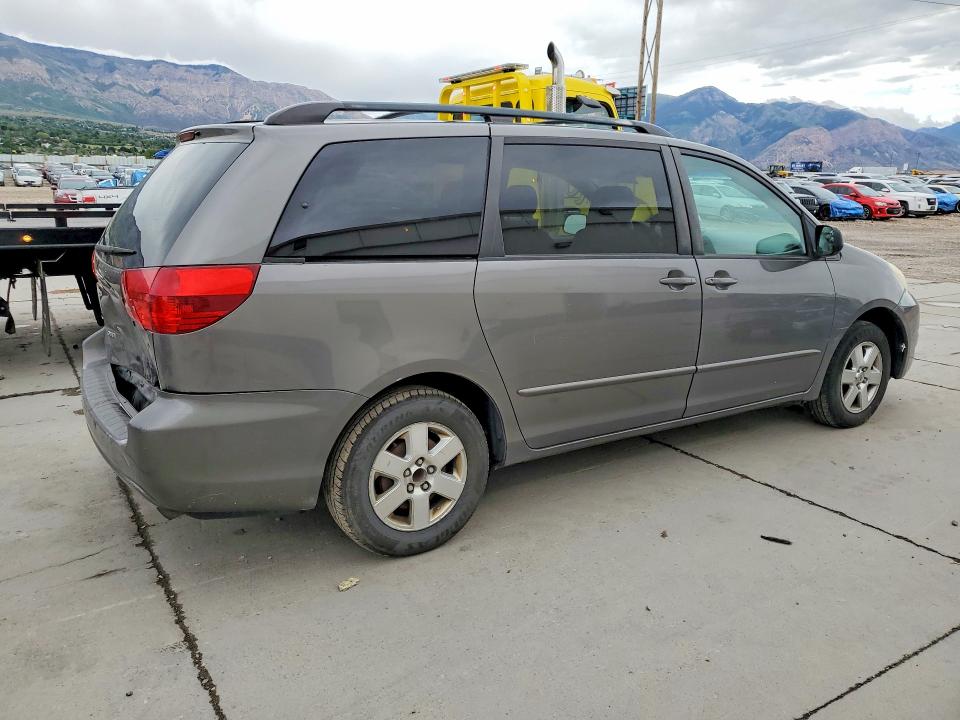 2004 Toyota Sienna VIN 5TDZA23C14S190724 COPART salvage auction — REAR END, Ut - Salvage Certificate, sold $350 on 2026-07-13 (photo 3)
