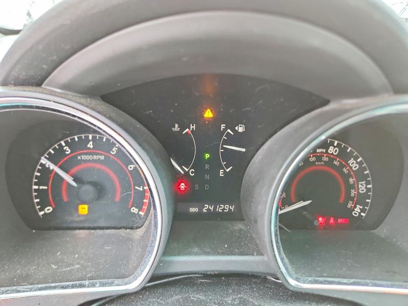 2012 Toyota Highlander VIN 5TDBK3EH1CS156701 COPART salvage auction — FRONT END, Va - Certificate Of Title, sold $2,800 on 2026-07-22 (photo 9)